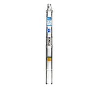 Pompe submersible portable et réglable Pompe submersible domestique en acier inoxydable 304 for puits profonds, pompage à haute pression triphasé haute puissance
