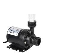 Pompe submersible portable sans balais, débit 800 l/h, DC 12 V/24 V, hauteur maximale 5 m, système de refroidissement, chauffage de fontaine(12V DC Connector)