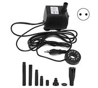 Pompe submersible pour aquarium lvifloae avec fontaine éclairée, 110 V, pour petits bassins, fontaines submersibles, pour bassins extérieurs, aquariums, prises américaines. (欧规220V)