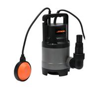 Pompe submersible pour eaux usées 500W, 10000 l/h, avec interrupteur à flotteur