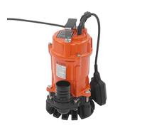 Pompe submersible pour eaux usées 550 W 2850 tr/min en acier inoxydable Pompe pour eaux usées 16 m³/h Pompe submersible pour eaux usées, installations d'épuration, zones inondées, bassins à eaux usées
