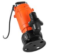 Pompe Submersible pour Eaux Usées-Duoku-550 W-Fonte-Débit de 18 000 L/h-Hauteur de Refoulement jusqu'à 10 m