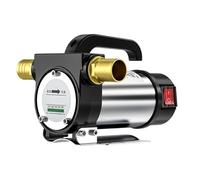 Pompe submersible réglable 12 V 24 V 220 V 580 W 50 l/min, pompe à huile électrique auto-amorçante for le transfert de kérosène, pompe de puits de mazout(12V Bidirectional)