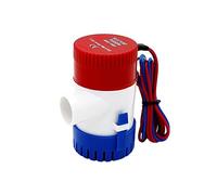 Pompe submersible réglable de petite taille, 350 GPH, 12 V, for cale de bateau/kayak, avec manuel en anglais, pompe de surpression submersible électrique(500GPH 24V)