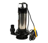 Pompe Submersible Robuste For Eaux Usées De 1,5 KW, En Acier Inoxydable, Avec Interrupteur À Flotteur, For Fosse Septique Sous-sol, 36000 L/h Très Efficace Complet