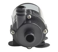 Pompe submersible sans balais 12 V CC 280 l/h silencieuse pour aquarium, fontaine, eau, jardin, système d'aération de circulation, unité de couleur noire