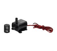 Pompe submersible sans balais 5 W DC 12 V pour aquarium et refroidissement par eau, facile à nettoyer, design amovible