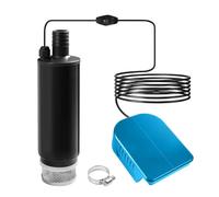Pompe submersible sans fil compatible avec batterie Bosch 18 V, mini adaptateur de pompe à eau, huile diesel, eau et carburant avec filtres à sédiments