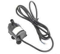 Pompe submersible silencieuse compatible USB 12 V moteur sans balais pour petit aquarium, étang, jardin, élévateur de 2,2 m