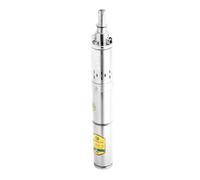 Pompe submersible solaire - 24 V - 370 W - Profondeur jusqu'à 65 m - Débit élevé - 1,8 m³/h - Pompe à eau CC pour agriculture et approvisionnement en eau domestique
