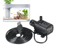 Pompe Submersible,Système De Circulation Sans Balais Étanche | Petite Pompe À Eau Pour Fontaine De Bassin,pour Hydroponie Étang Aquarium Maison Sous-sol Jardin Cour Patio Extérieur Camping