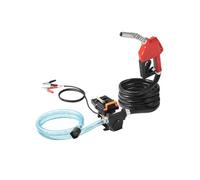 VEVOR Pompe transfert carburant électrique portable 12 V CC 15 GPM (56 L/min) 1/4 CV – arrêt auto