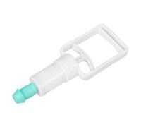 Pompe Ventouse Manuelle pour Ventouses Chinoises, Contrôle D’aspiration | Plastique Blanc Compact, 1 Pièce, Usage Voyage et Médecine Traditionnelle, pour Cuisses et Bas du Dos