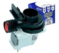 Pompe Vidange Lave Linge avec une Puissance de 30Wavec Code D'origine 140000738017 pour Electrolux pour AEG pour Juno pour Zanker pour Zanussi - Garantie de 10 Ans - MONTERAL