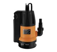 Pompe vide cave 550W eaux chargées - pompage de puits, caves, locaux inondés - débit 10,5 m3/h - refoulement 7m
