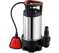 Pompe vide-cave eaux chargées 750W - Puissante et polyvalente - ELEM - Corps inox