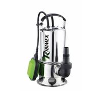 Ribimex Pompe vide-cave eaux chargées PRPVC1101CI 1100 W avec interrupteur flotteur