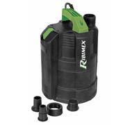 Pompe vide-cave serpillère eaux claires et de pluie 350 watts avec interrupteur