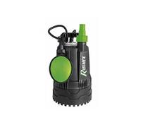 Ribimex Pompe immergée PRPVC250SEA – eaux salées 250W, débit 4500 L/h, moteur S1 24h/24, flotteur