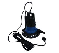 Pompe Vide Cave Submersible - Débit 5,5 m³/h - Évacuation Vidange Eau Claire - Câble 10ml - Capteur 6 Hauteurs Réglables -D32-38 mm
