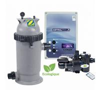 Pompe ZODIAC E30iQ 100 : 1 CV + Filtre ZOIAC CS100 + Coffret connecté