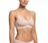 POMPEA Brassiere Seamless Soutien-Gorge, Opaque, Peau Basique, S/M Femme