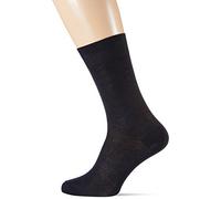 POMPEA Scozia Chaussettes, Bleu Marine, 42-43 Corto (Lot de 6) Homme