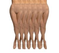 POMPEA Vani 15 Collants, Crème Caramel, S Femmes