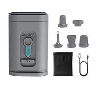 pompeàair Portable - Mini gonfleur électrique, pompecompacte Durable en ABS pour Matelas, Flotteur de Piscine, bouée, équipement de Camping | Compresseur d'air à Piles Rechargeables pour Les Voyage