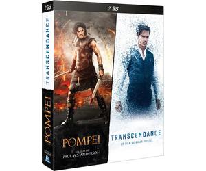 Pompei 3d + Transcendance 3d - Blu-Ray 3d