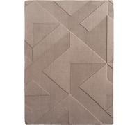Pompei Aro tapis poils ras rectangle 120x170cm beige