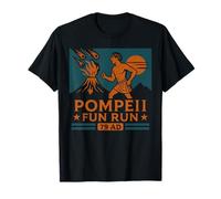 Pompéi Fun Run 79 AD Funny Volcano Geography Volcanologist T-Shirt