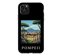 Pompéi Italie Ruines Romaines Anciennes Volcan Graphique Coque pour iPhone 11 Pro Max