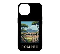 Pompéi Italie Ruines Romaines Anciennes Volcan Graphique Coque pour iPhone 14