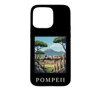 Pompéi Italie Ruines Romaines Anciennes Volcan Graphique Coque pour iPhone 15 Pro Max