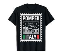 Pompéi Timbre-Poste Souvenir de Voyage Italie T-Shirt