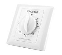 pompes(120 minutes)Minuterie compte à rebours 220V compte à rebours dans le mur minuterie pompe à eau minuterie interrupteur contrôle pour lumières Timers, ventilateurs d'échappementradiateurs Timers