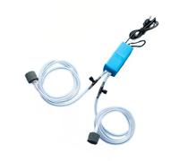 Pompes à air à double port à faible bruit pour aquariums avec distributeur de pierre aérateur alimenté par USB