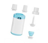 Pompes à air électriques rechargeables par USB - Gonfleur rechargeable pour matelas gonflables avec anneaux de natation - Matelas pour matelas de camping