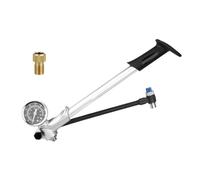Pompes à air haute pression 400 psi en aluminium équipées d'amortisseurs, outil de gonflage pour fourche de suspension de vélo, gonfleur avec jauges