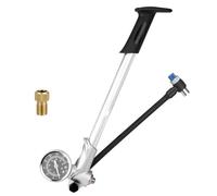 Pompes à air haute pression 400 psi en aluminium équipées d'amortisseurs, outils de gonflage pour fourche de suspension de vélo, valves doubles adaptées aux pompes à air