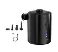Pompes à air multifonctions avec chargement USB - Boîtier ABS - Convient pour un gonflage rapide du matelas en plein air - Gonflage rapide - Dégonflage électrique