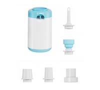 Pompes à air portables rechargeables - Gonfleur rechargeable par USB - Dispositif de gonflage pour sac de rangement sous vide - Portable - Gonflage rapide - Dégonflage rapide