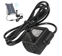 Pompes à eau solaire 300 L, DC 22V-24V 3W mini pompes de fontaine solaire