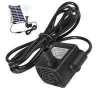Pompes à eau solaires, mini-fontaines solaires 55 V-12 V CC, 3 W, 300 L/h, pompes à eau étanches