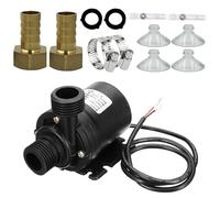 Pompes à eau submersibles haute efficacité 12 V transfert pour systèmes de refroidissement fontaines chauffage facile à utiliser circulation