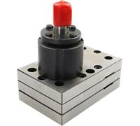 Pompes à eaux usées/effluents, machine mousse PU, pompe de précision for la distribution colle PUR, micro-débit faible 20 cm³/tr, dosage par engrenages en polyéthylène avec montage sur plaque