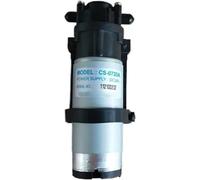 Pompes à eaux usées/effluents, mini-pompe engrenages électrique 24 V CC CS-0720A, débit 2,5 l/min for fluides froids et chauds 0-100 °C