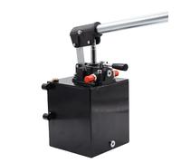 Pompes à main hydrauliques à double action 12-25 - 45 cc, réservoir d'huile 1-3-5 litres (réservoir de 45 cm³ 5 l)