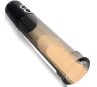 Pompes à pénis électriques 31 cm : Pompe à pénis pour agrandissement et érection, pompes à pénis électriques pour hommes, niveaux de succion extrêmes, jouets sexuels pour hommes P02-5